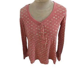 Victoria’s Secret Pink pajama top size large